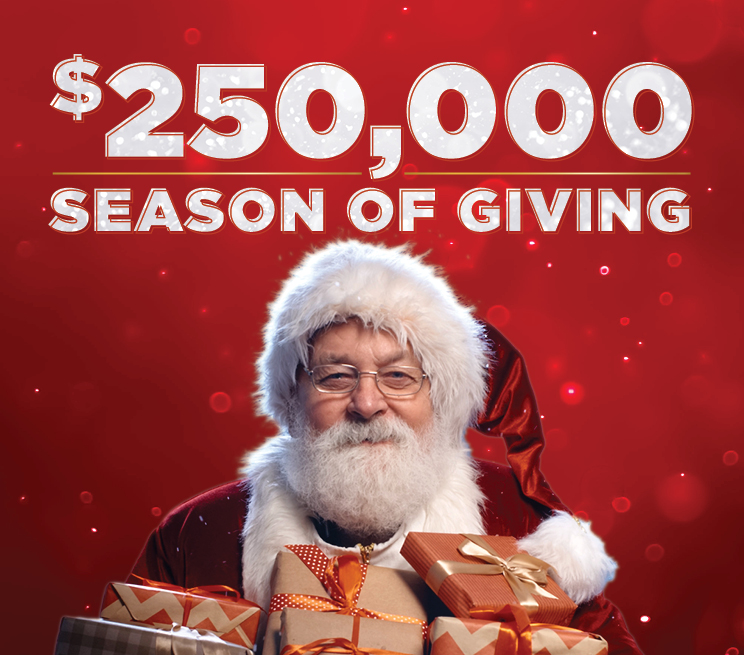 $250,000 Season of Giving